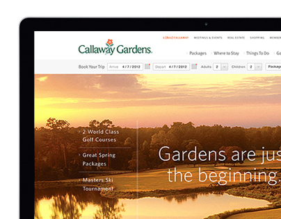 Callaway Gardens Resort Website