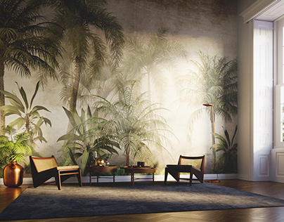 Wild Wallpaper Series - The Tropical Room