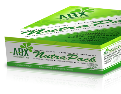 AOX NutraPack Box Design