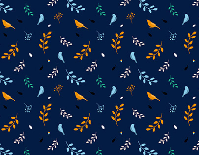 OAK LEAVES - pattern design