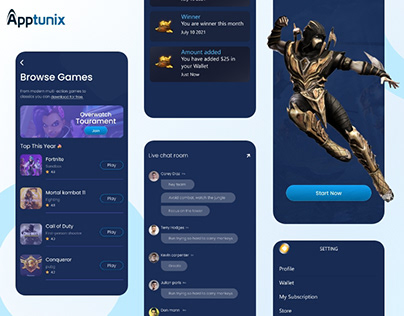 Top Gaming Chat Apps - Apptunix | Create own Chat Apps