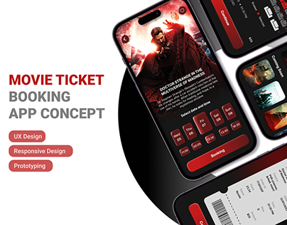 Movie Ticket Booking App | UX Concept