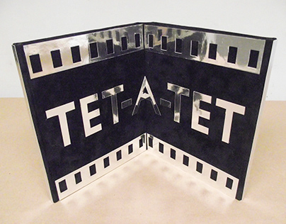 "Tet-A-Tet" Artist's book