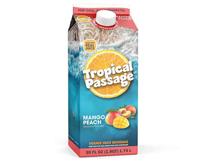 Tropical Passage Orange Juice Beverages