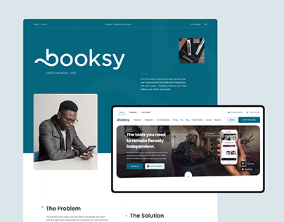Booksy Product Website