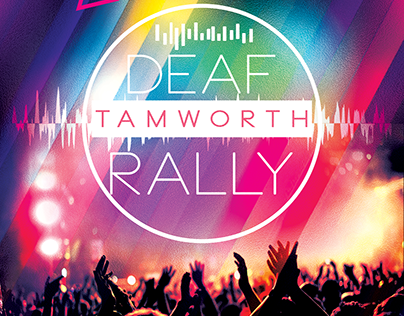 Deaf Rally (Tamworth) Poster Design
