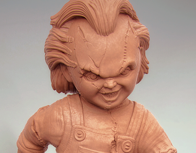 CHUCKY (Sculpture for 3d printing)