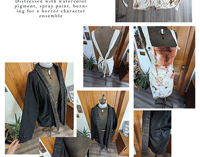 Haori Jacket and Pinafore Detail Sheet