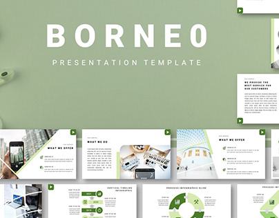 Borneo - PowerPoint Template Design
