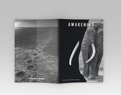 Editorial Magazine Design: Awakening (anti poaching)