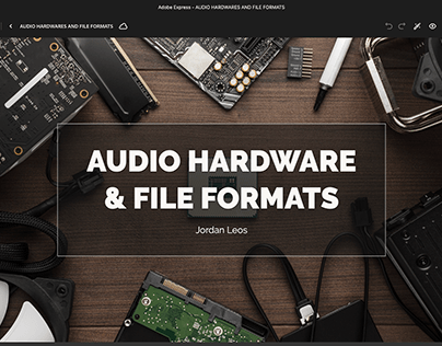 Audio Hardware and File Formats