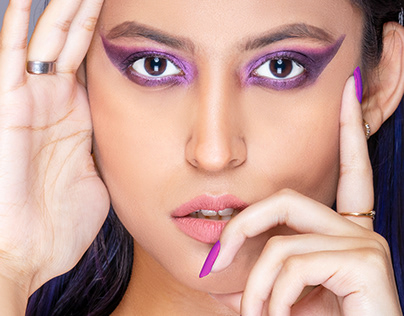 Purple Beauty Editorial