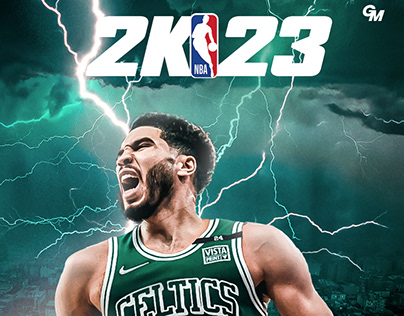 2K cover, NBA, SMsports, celtics,sports graphics,