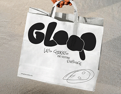GLOOP Cookie Store Visual Identity
