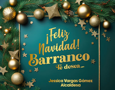 Diseño Gráfico Navidad Municipalidad de Barranco