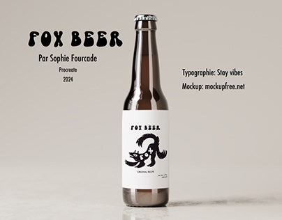 Fox Beer - Mockup 2024