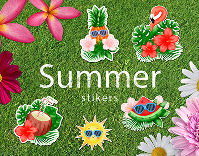 Summer Stickers