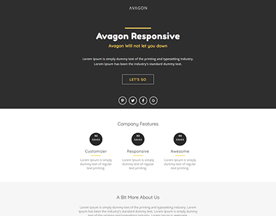 Software Firm Responsive Email Template For Mailchimp