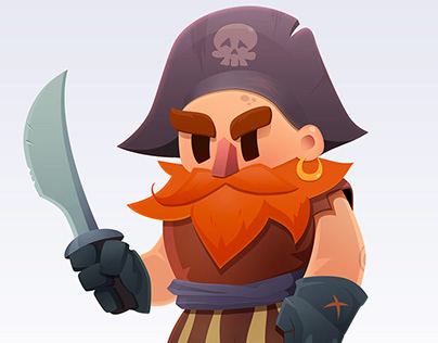 Captain Redbeard- Character design