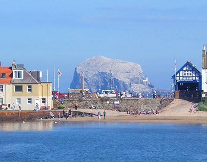 Another day in North Berwick, Scotland.