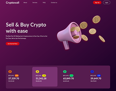 Sell & Buy Crypto with ease | Crypto wall
