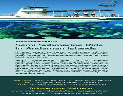 Semi Submarine Ride in Andaman Islands