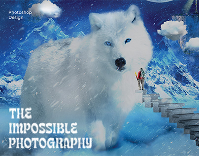 The fantasy wolf | Photoshop Editing