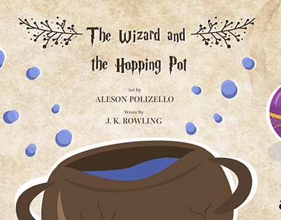The Wizard and the Hopping Pot - Art Book