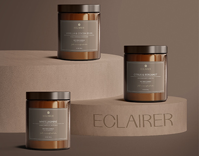 Logo and packaging for craft candles brand | branding