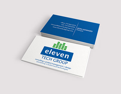 Eleven Tech Group Business Cards