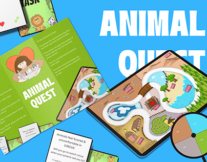 Animal Quest - Interactive board Game