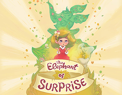 Illustrations for children's book Elephant of Surprise