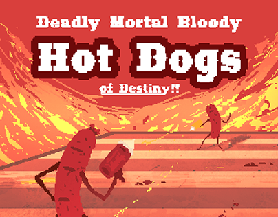 Jogo Digital - Deadly Mortal Bloody Hot Dogs of Destiny