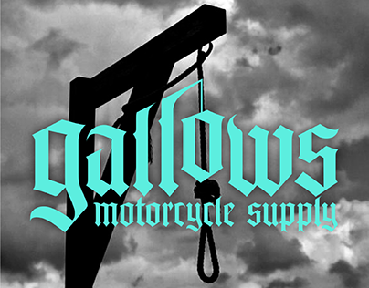 Gallows Motorcycle Supply Branding