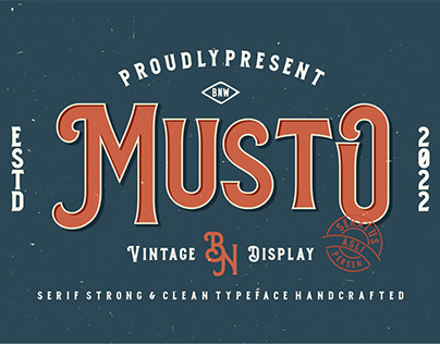 Musto - Vintage Display