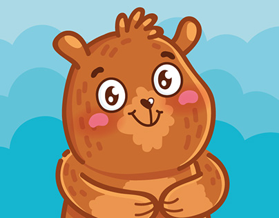 Andy: cute bear stickers for iMessage