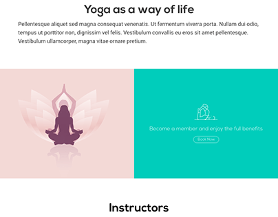 Website for Yoga