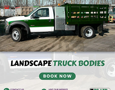 Premium Landscape Truck Bodies