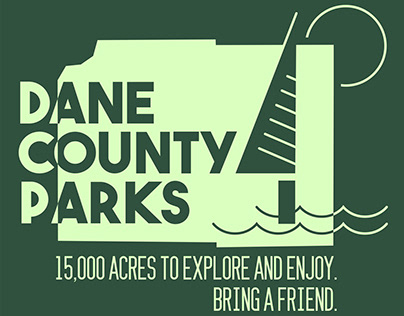T-shirt Design // Dane County Parks