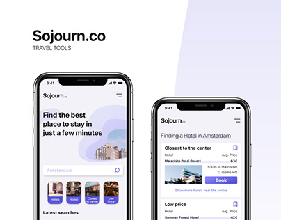 Sojourn.co - Concept Travel Tools App