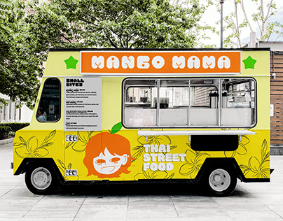 Mango Mama food truck brand Identity