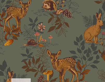 Autumn Forest - Pattern Design Collection