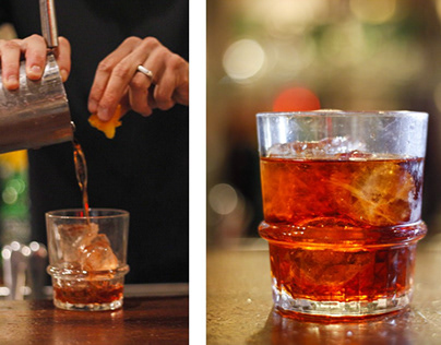 Negroni- Cocktail Photography
