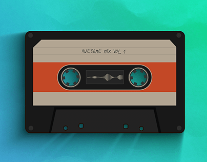 Star Lord's Cassette player recreation