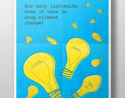 Earth Hour Poster Design