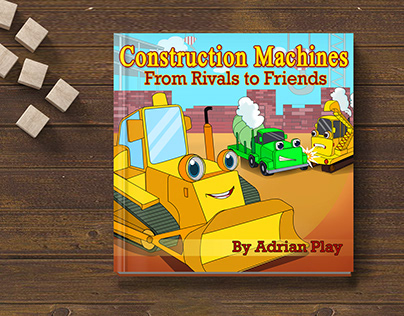 Construction Machine Character and Illustrations