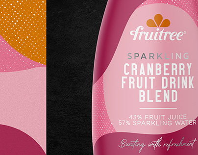 Fruitree Still + Sparkling Drinks - Packaging Design