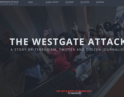 Westgate Attack - Visual Journalism Project