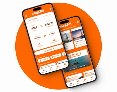 EASYJET - Redesign 2024 app (Projet fictif)