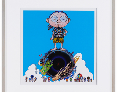Murakami Takashi - picture wood frame - 250 copies
